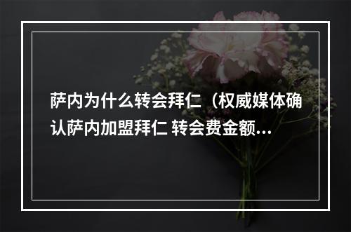 萨内为什么转会拜仁（权威媒体确认萨内加盟拜仁 转会费金额曝光 这价格让曼城亏死）