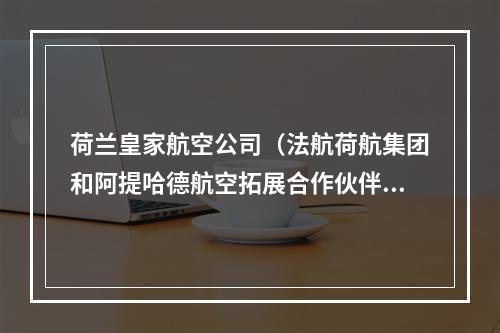 荷兰皇家航空公司（法航荷航集团和阿提哈德航空拓展合作伙伴关系加强商业和运营合作）