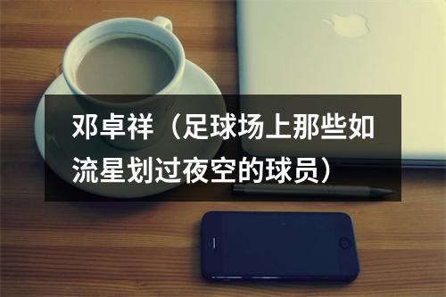 邓卓祥（足球场上那些如流星划过夜空的球员）