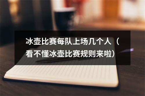 冰壶比赛每队上场几个人（看不懂冰壶比赛规则来啦）