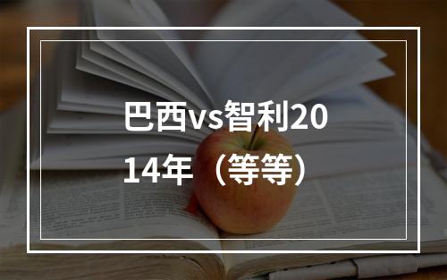 巴西vs智利2014年（等等）