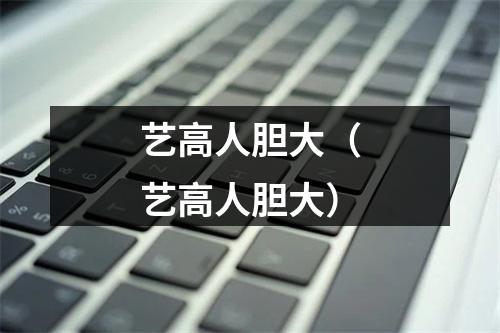 艺高人胆大（艺高人胆大）