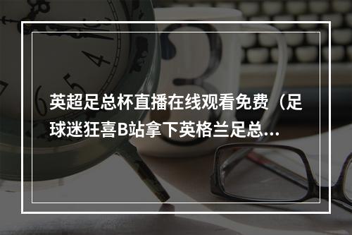 英超足总杯直播在线观看免费（足球迷狂喜B站拿下英格兰足总杯版权 并将免费直播）
