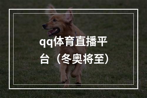 qq体育直播平台（冬奥将至）