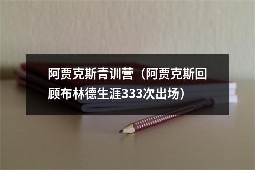 阿贾克斯青训营（阿贾克斯回顾布林德生涯333次出场）