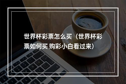 世界杯彩票怎么买（世界杯彩票如何买 购彩小白看过来）