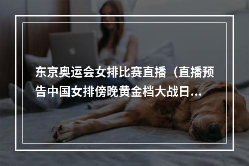 东京奥运会女排比赛直播（直播预告中国女排傍晚黄金档大战日本队）