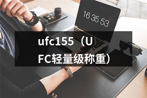 ufc155（UFC轻量级称重）
