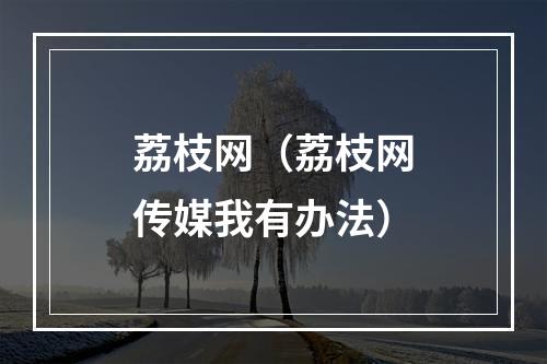 荔枝网（荔枝网传媒我有办法）