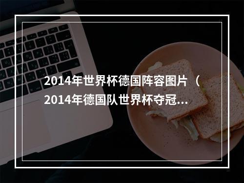 2014年世界杯德国阵容图片（2014年德国队世界杯夺冠阵容）