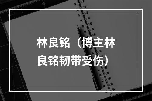 林良铭（博主林良铭韧带受伤）