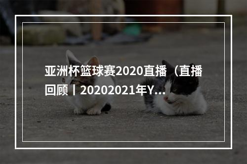 亚洲杯篮球赛2020直播（直播回顾丨20202021年YSD 3×3青少年篮球赛 新闻发布会）