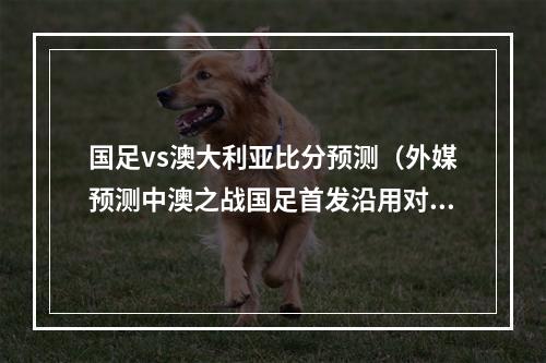 国足vs澳大利亚比分预测（外媒预测中澳之战国足首发沿用对阵阿曼 并将13输球）