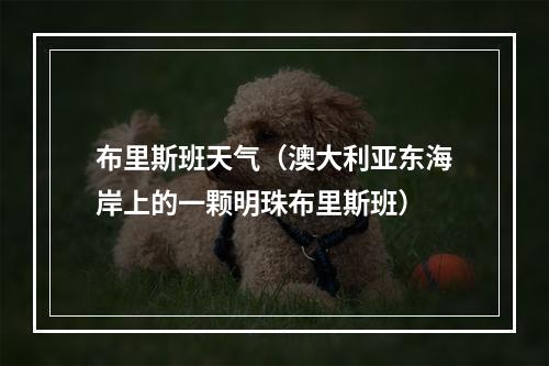 布里斯班天气（澳大利亚东海岸上的一颗明珠布里斯班）