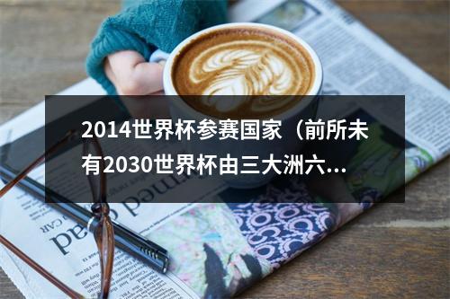2014世界杯参赛国家（前所未有2030世界杯由三大洲六个国家举办）