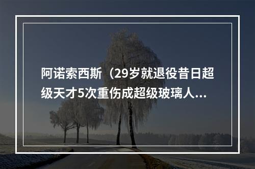 阿诺索西斯（29岁就退役昔日超级天才5次重伤成超级玻璃人）