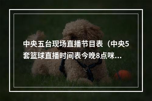中央五台现场直播节目表（中央5套篮球直播时间表今晚8点咪咕CCTV5将全程直播中国男篮）