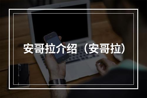 安哥拉介绍（安哥拉）
