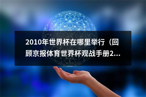 2010年世界杯在哪里举行（回顾京报体育世界杯观战手册2010年南非世界杯）