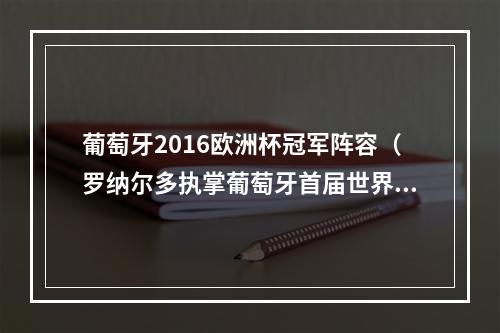 葡萄牙2016欧洲杯冠军阵容（罗纳尔多执掌葡萄牙首届世界杯）