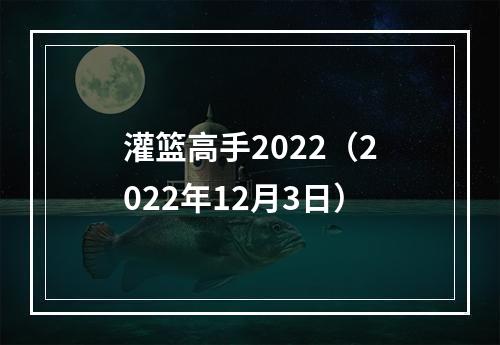 灌篮高手2022（2022年12月3日）