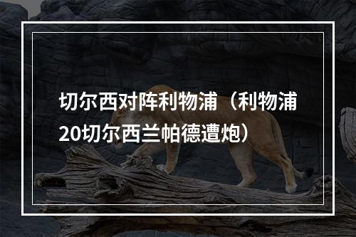 切尔西对阵利物浦（利物浦20切尔西兰帕德遭炮）