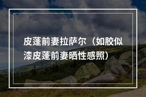 皮蓬前妻拉萨尔（如胶似漆皮蓬前妻晒性感照）