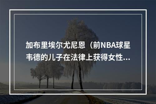 加布里埃尔尤尼恩（前NBA球星韦德的儿子在法律上获得女性身份）