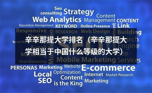 辛辛那提大学排名（辛辛那提大学相当于中国什么等级的大学）