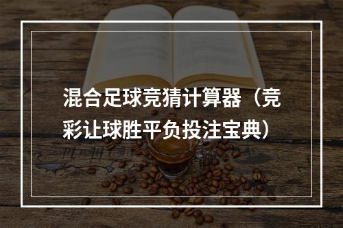 混合足球竞猜计算器（竞彩让球胜平负投注宝典）