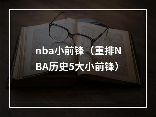 nba小前锋（重排NBA历史5大小前锋）