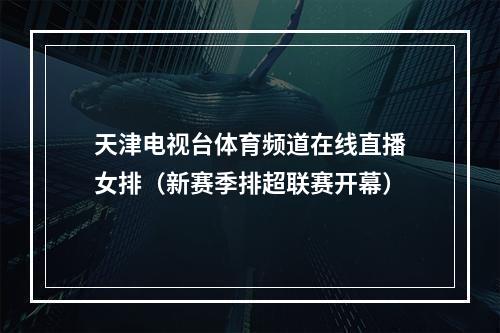 天津电视台体育频道在线直播女排（新赛季排超联赛开幕）