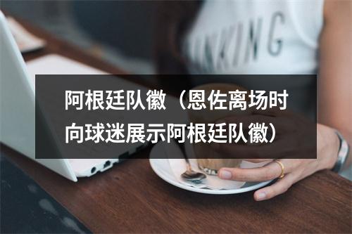 阿根廷队徽（恩佐离场时向球迷展示阿根廷队徽）