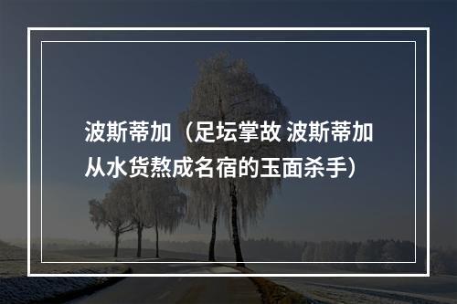 波斯蒂加（足坛掌故 波斯蒂加从水货熬成名宿的玉面杀手）